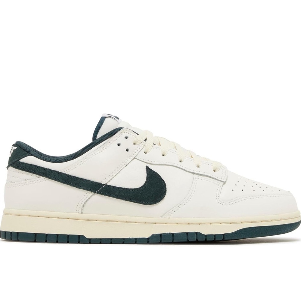 Nike Cream and Green Sneakers